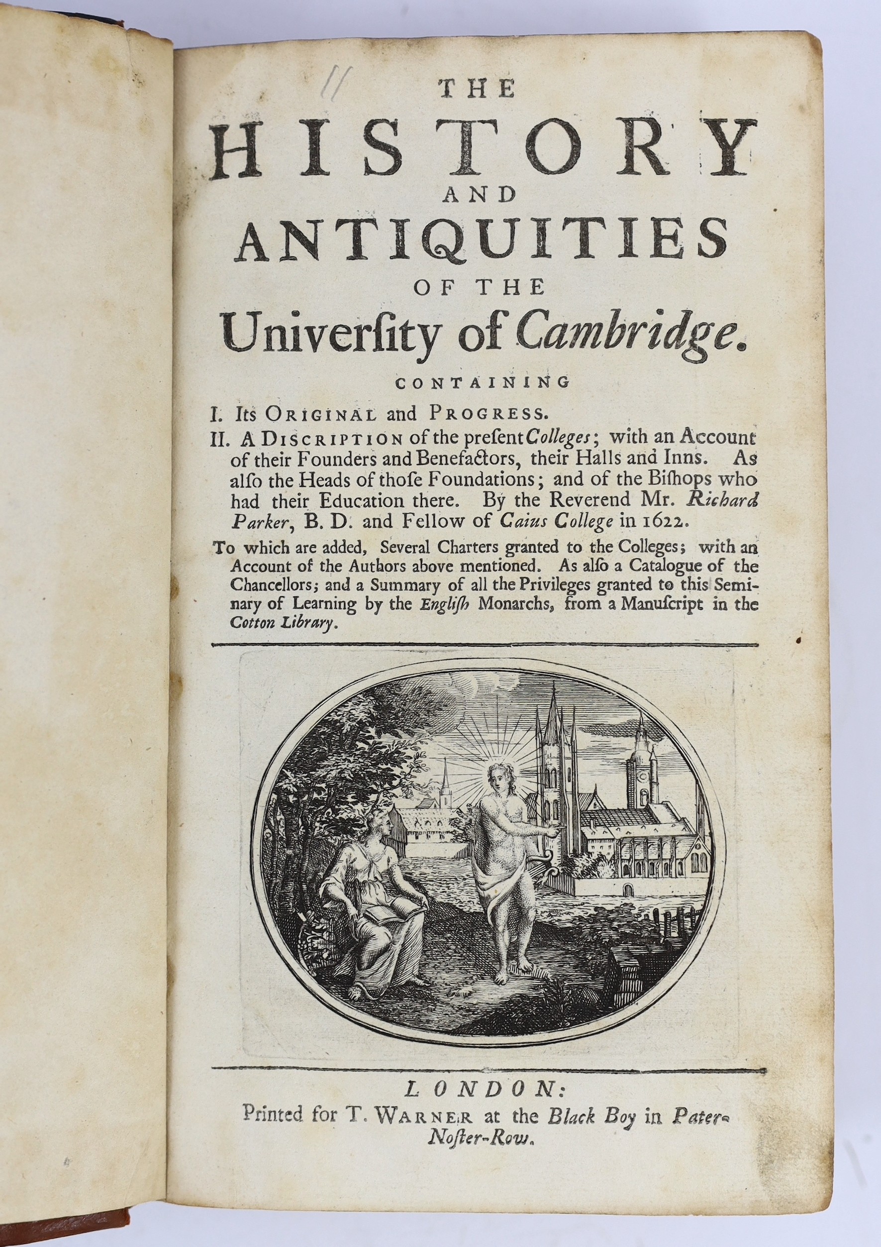CAMBS: Lamb, John - Masters' History of the College of Corpus Christi; and the Blessed Virgin Mary in the University of Cambridge. With additional matter and a continuation to the present time ...
